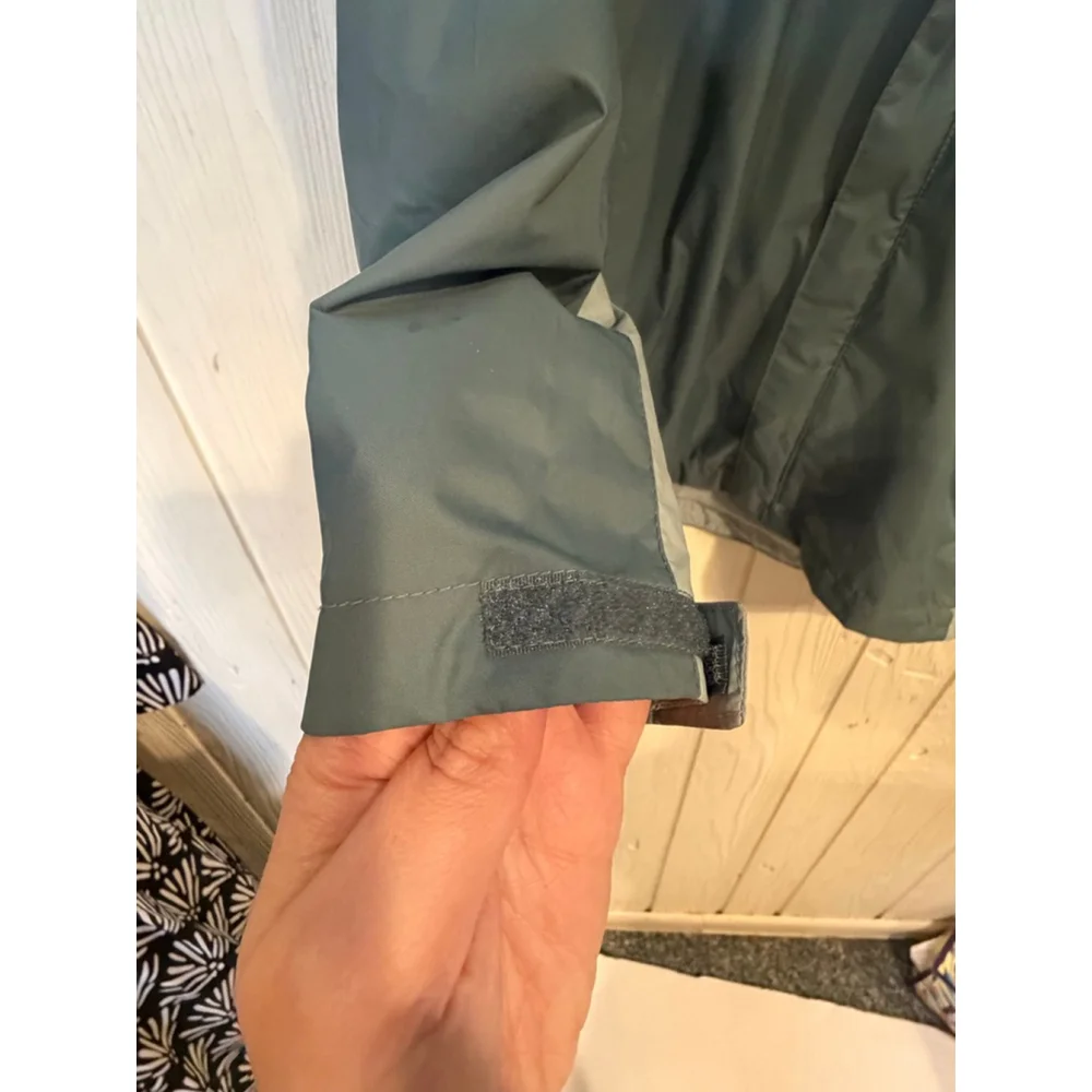 Columbia Teal & Gray Rain Jacket M (10/12) - Picture 6 of 11